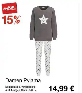 KiK Damen pyjama Angebot