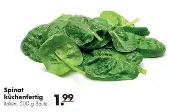 Handelshof Spinat Küchenfertig 500g Beutel Angebot