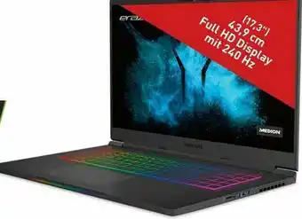 Aldi Nord Erazer High-End-Gaming-Notebook Beast X25 Angebot