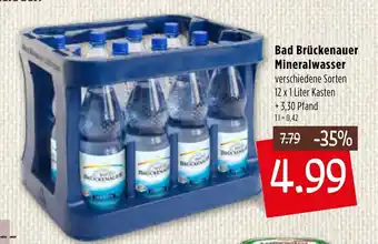 Kupsch Bad Brückenauer Mineralwasser 12x1L Angebot