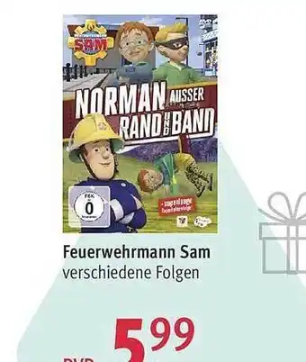 Rossmann Feuerwehrmann sam Angebot