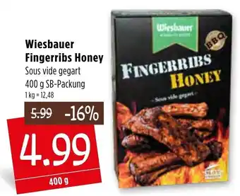 Kupsch Wiesbauer Fingerribs Honey 400g Angebot