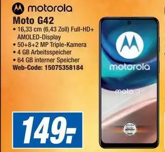 Expert Motorola moto g42 Angebot