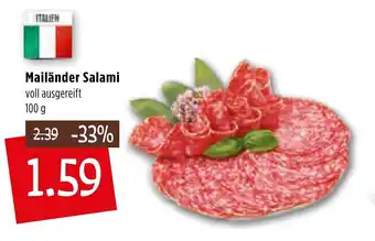 Kupsch Mailänder Salami 100g Angebot