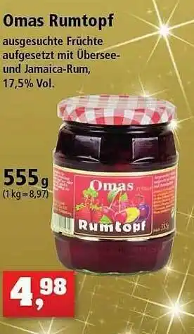 Thomas Philipps Omas rumtopf Angebot