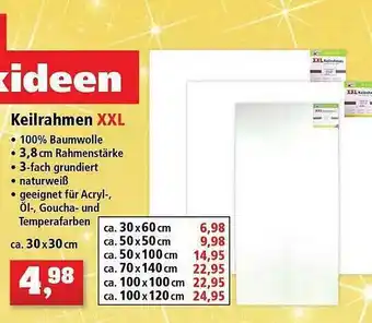 Thomas Philipps Kideen keilrahmen xxl Angebot