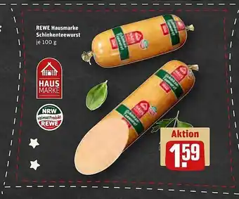 REWE Rewe hausmarke schinkenteewurst Angebot