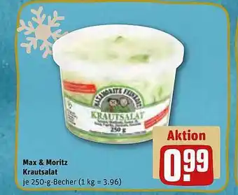 REWE Max & moritz krautsalat Angebot