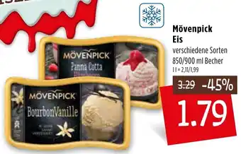 Kupsch Mövenpick Eis 850/900ml Becher Angebot