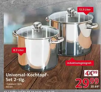 Selgros Universal-kochtopf-set 2-tlg Angebot