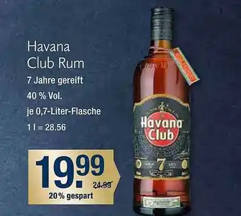 V Markt Havana club rum Angebot