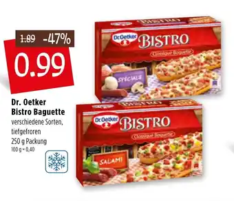 Kupsch Dr. Oetker Bistro Baguette 250 g Angebot