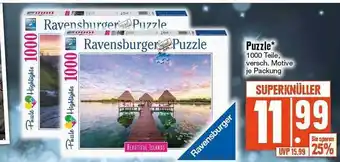 Edeka Ravensburger puzzle Angebot