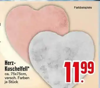 Edeka Herz-kuschelfell Angebot