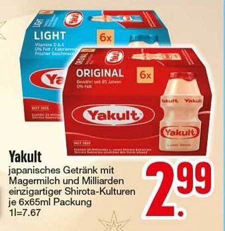 Yakult Angebot bei Edeka