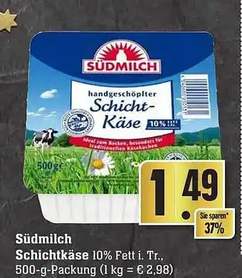 Edeka Südmilch schicktkäse Angebot