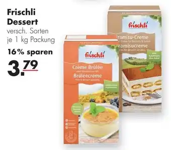 Handelshof Frischli Dessert 1kg Angebot