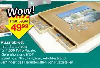 Jawoll Puzzlebrett oder 1.000 teile Angebot