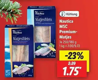 Lidl Nautica msc premium matjes Angebot