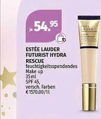 Müller Estée lauder futurist hydra rescue Angebot