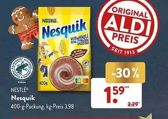 Aldi Süd Nestlé nesquik Angebot