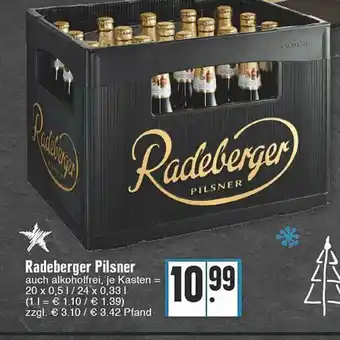 E-Center Radeberger pilsner Angebot