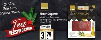 E-Center Edeka genussmomente rinder-carpaccio Angebot