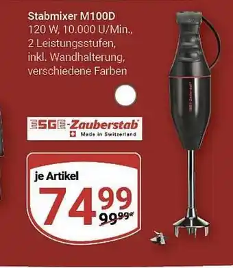 Globus Stabmixer m100d esge-zauberstab Angebot