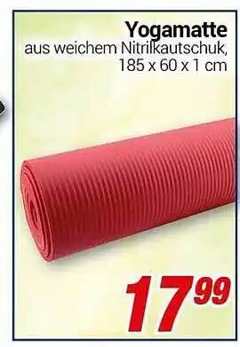 CENTERSHOP Yogamatte Angebot