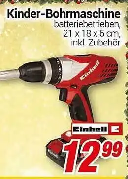 CENTERSHOP Einhell kinder-bohrmaschine Angebot