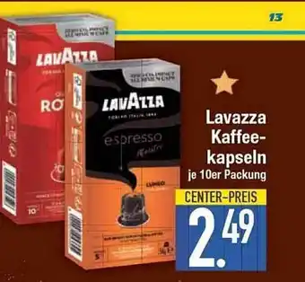 E-Center Lavazza kaffeekapseln Angebot