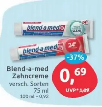 Budni Blend A Med Zahncreme 75ml Angebot