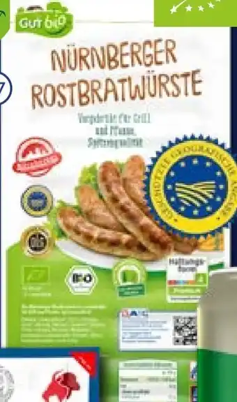 Aldi Nord Bio nürnberger rostbratwurst Angebot