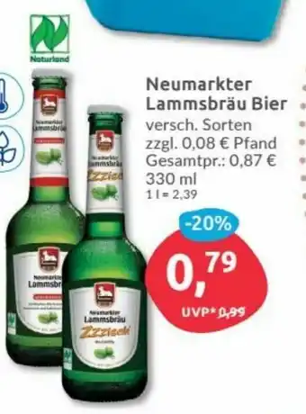 Budni Neumarkter Lammsbräu Bier 330ml Angebot