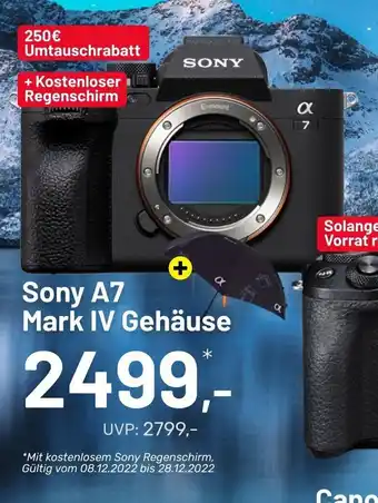 Kamera Express Sony A7 Mark IV Gehause Angebot