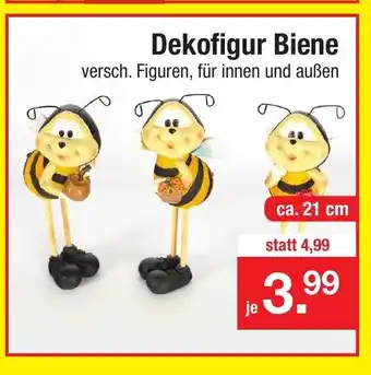 Zimmermann Dekofigur Biene Angebot