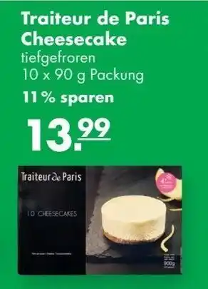 Handelshof Traiteur de Paris Cheesecake 10x90g Angebot