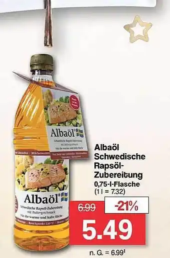 Famila Nord West Albaöl schwedische rapsöl-zubereitung Angebot