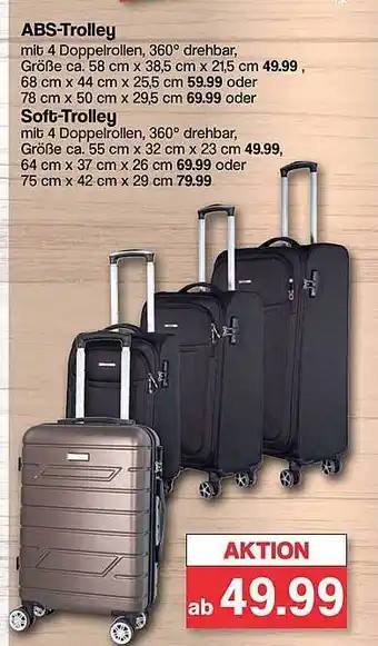 Famila Nord West Abs-trolley oder soft-trolley Angebot