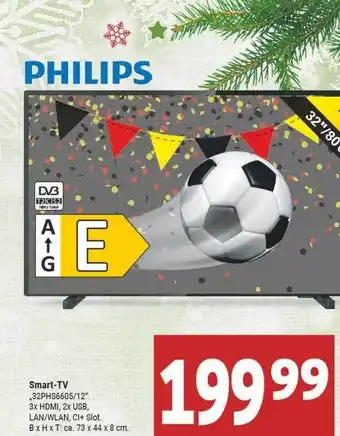 Marktkauf Philips 32phs6605.12 smart-tv Angebot