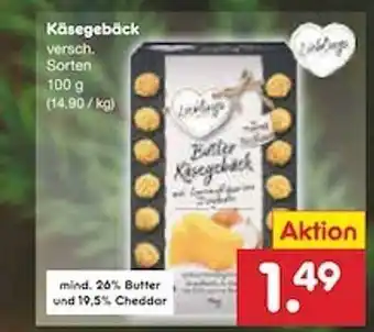 Netto Marken-Discount Käsegebäck Angebot