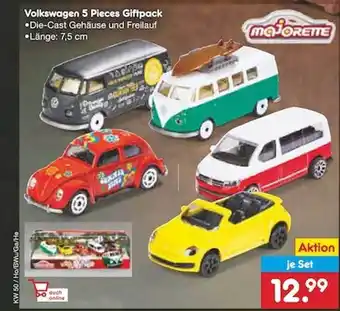 Netto Marken-Discount Majorette volkswagen 5 pieces giftpack Angebot