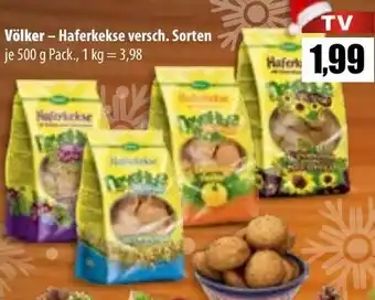 Mix Markt Vöelker - Haferkekse 500 g Pack. Angebot