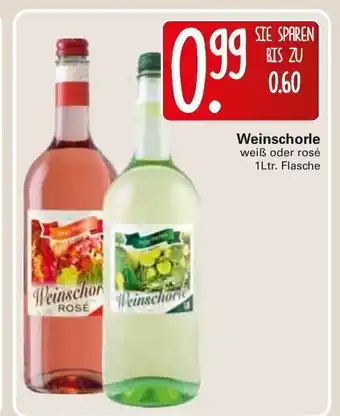 WEZ Weinschorle 1L Angebot