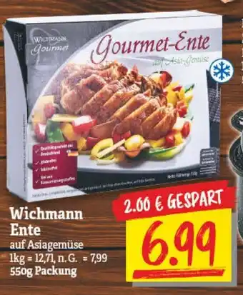 NP Discount Wichmann Ente 550g Packung Angebot