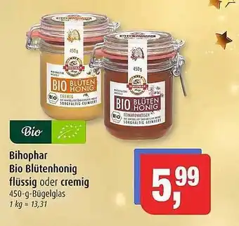 Markant Bihophar bio blütenhonig flüssig oder cremig Angebot