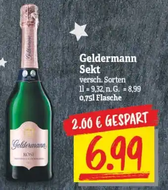 NP Discount Geldermann Sekt 0,75 L Flasche Angebot