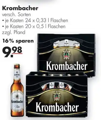 Handelshof Krombacher 24x0,33L/20x0,5L Angebot
