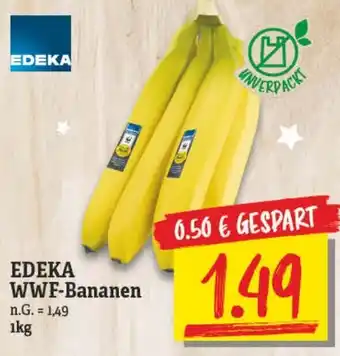 NP Discount Edeka WWF Bananen 1 kg Angebot