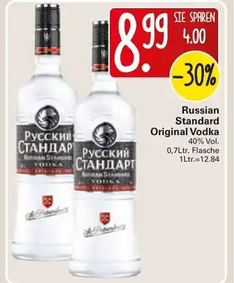 WEZ Russian Standard Original Vodka 0,7L Angebot